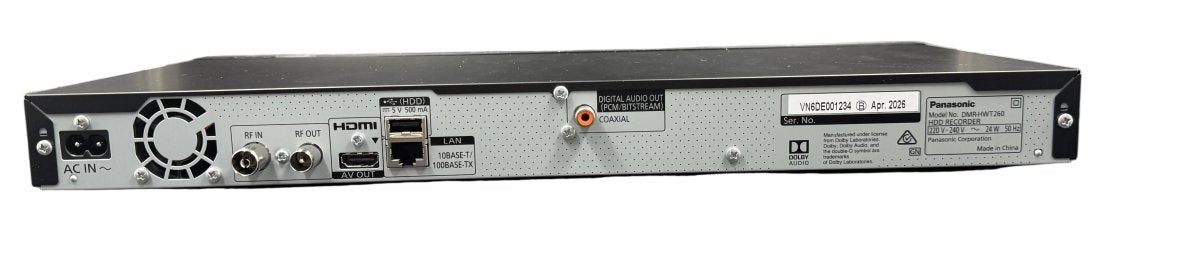 Panasonic Smart Network Twin HD Recorder 1TB - DMR-HWT260GN - Mega Cash Sydney