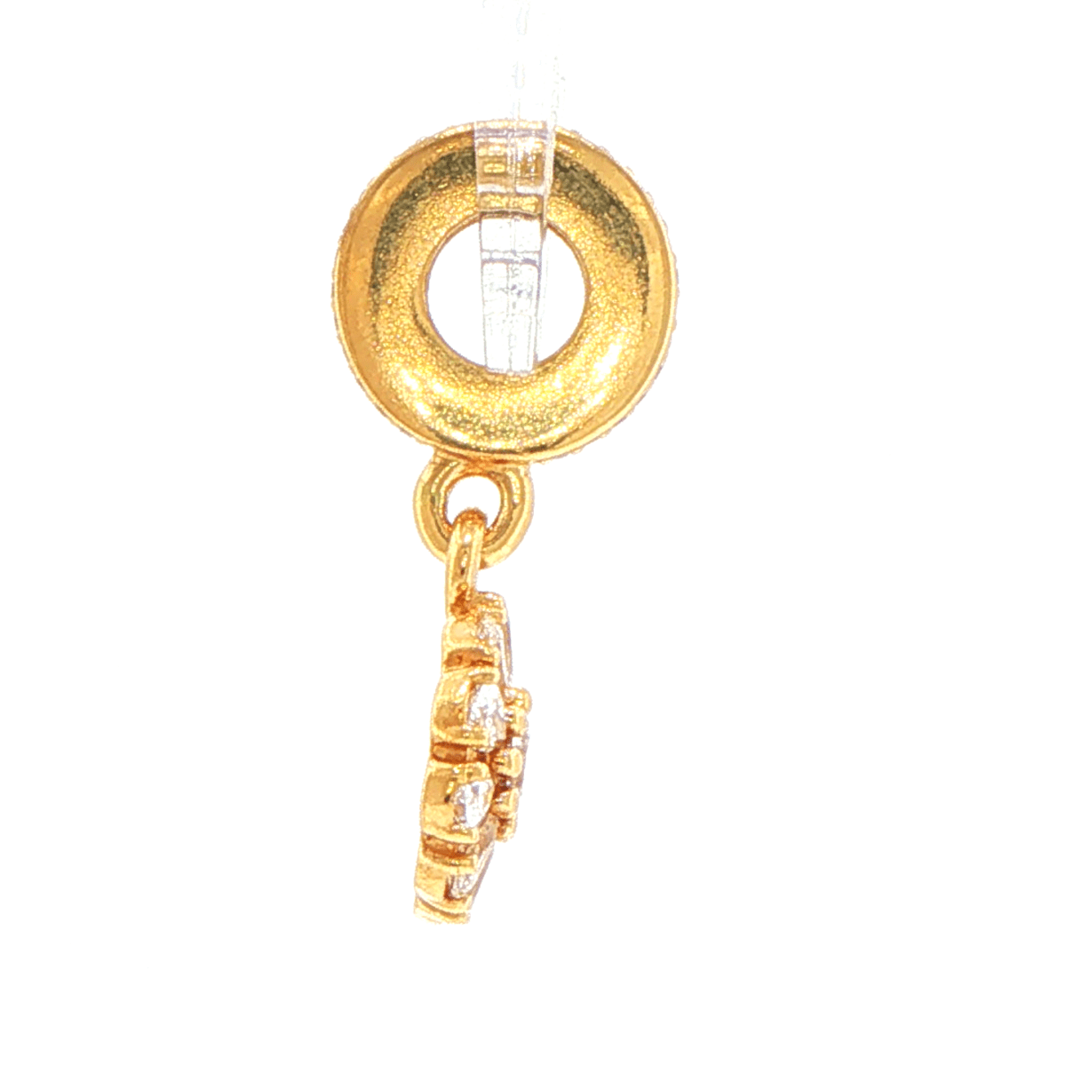 Pandora 14ct Yellow Gold Cubic Zirconia Floral Cluster Pendant - Mega Cash Sydney