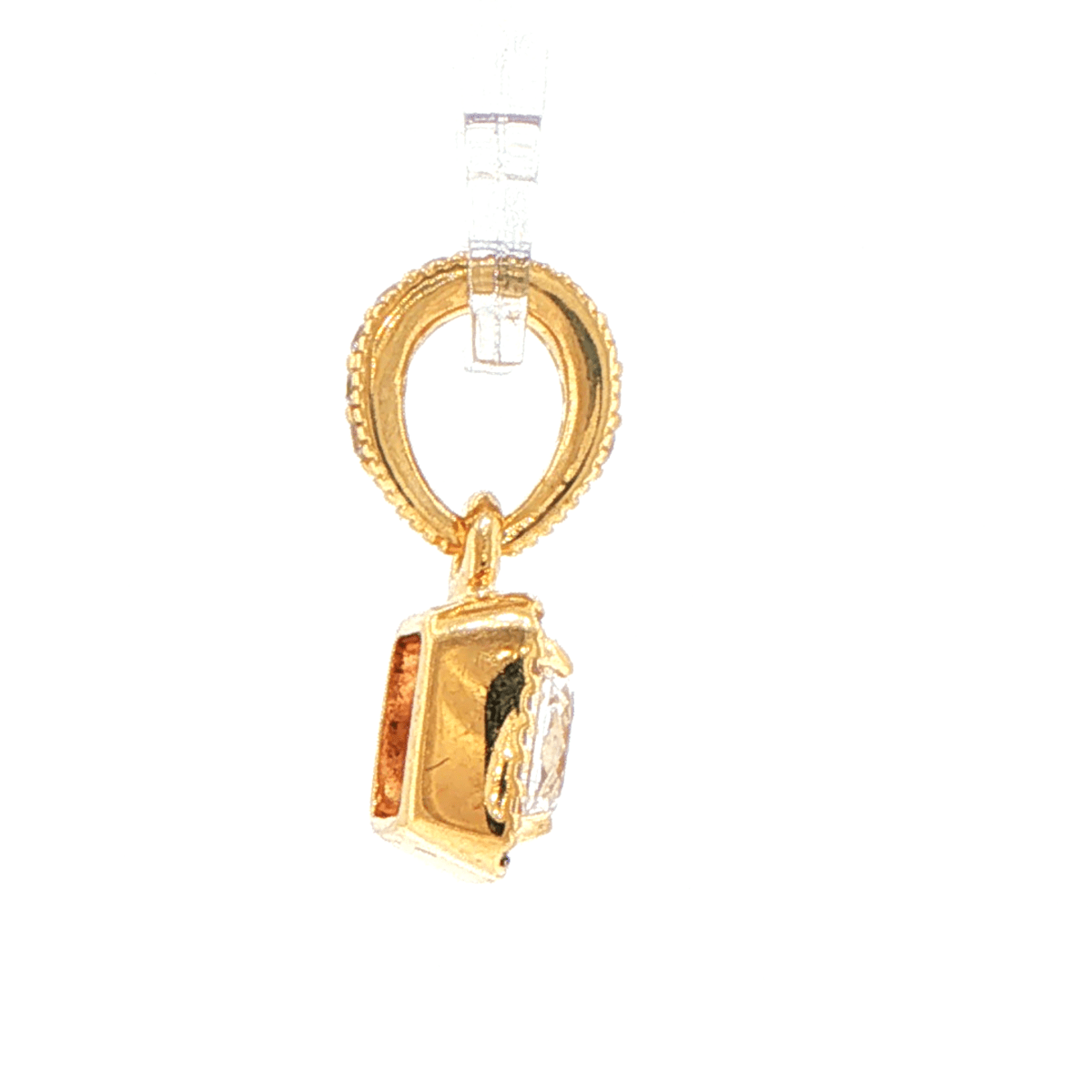 Pandora 14ct Yellow Gold Cubic Zirconia Halo Pendant - Mega Cash Sydney