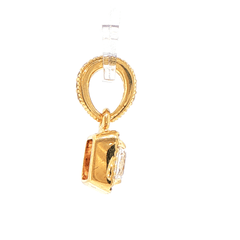 Pandora 14ct Yellow Gold Cubic Zirconia Halo Pendant - Mega Cash Sydney