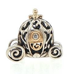 Pandora Disney 100th Anniversary Cinderella's Enchanted Carriage 14ct & Diamond Charm 792553C01 - Mega Cash Sydney