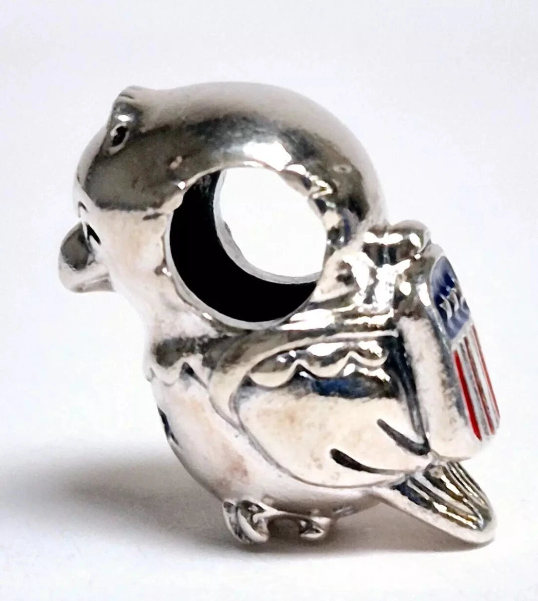 Pandora Retired American Bald Eagle Charm - 799029C01 - Mega Cash Sydney