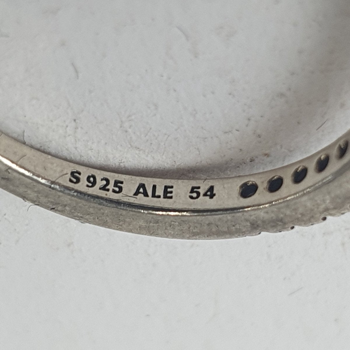 Pandora Silver 3 Ring Set - Size M 1/2 / 6.5 US - Mega Cash Sydney