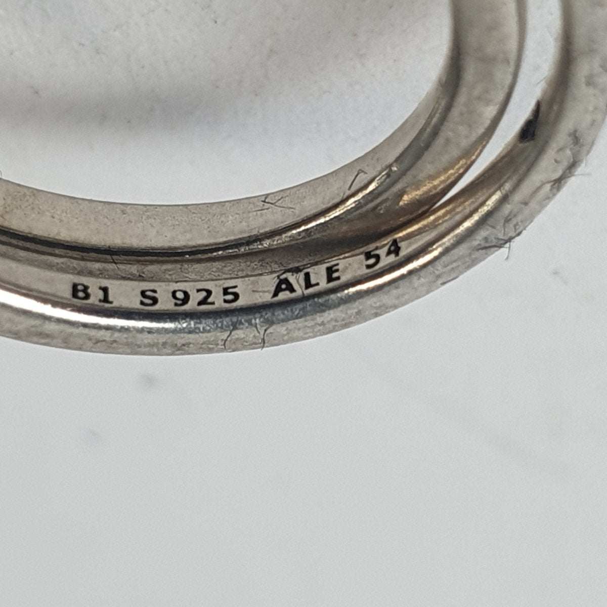 Pandora Silver 3 Ring Set - Size M 1/2 / 6.5 US - Mega Cash Sydney