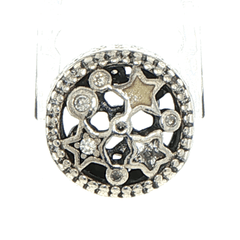 Pandora Silver Illuminating Stars with Clear Zirconia Charm 796373CZ - Mega Cash Sydney