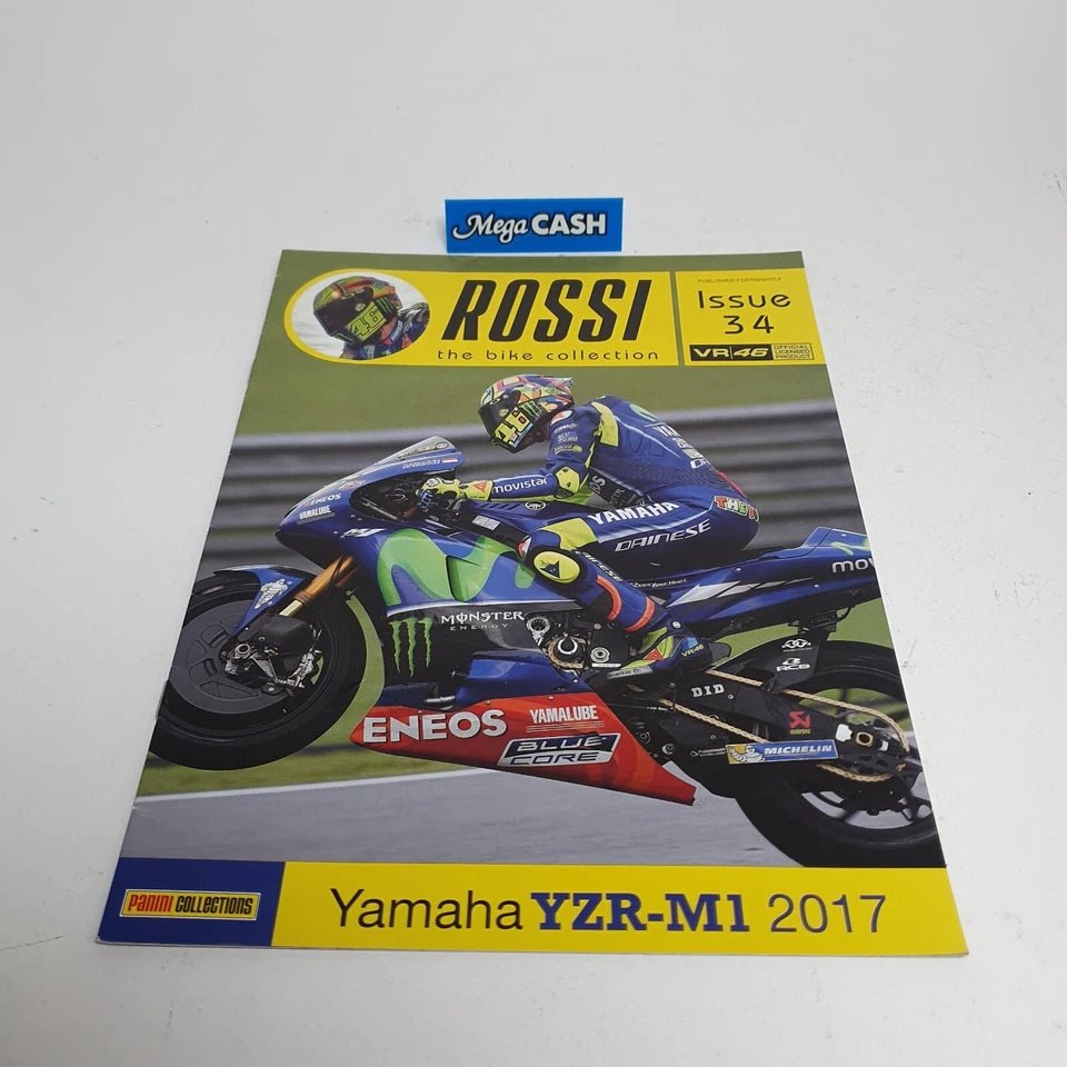 Panini Collectables - Rossi Bike Collection - No 34 - Yamaha YZR - M1 2017 - Mega Cash Sydney