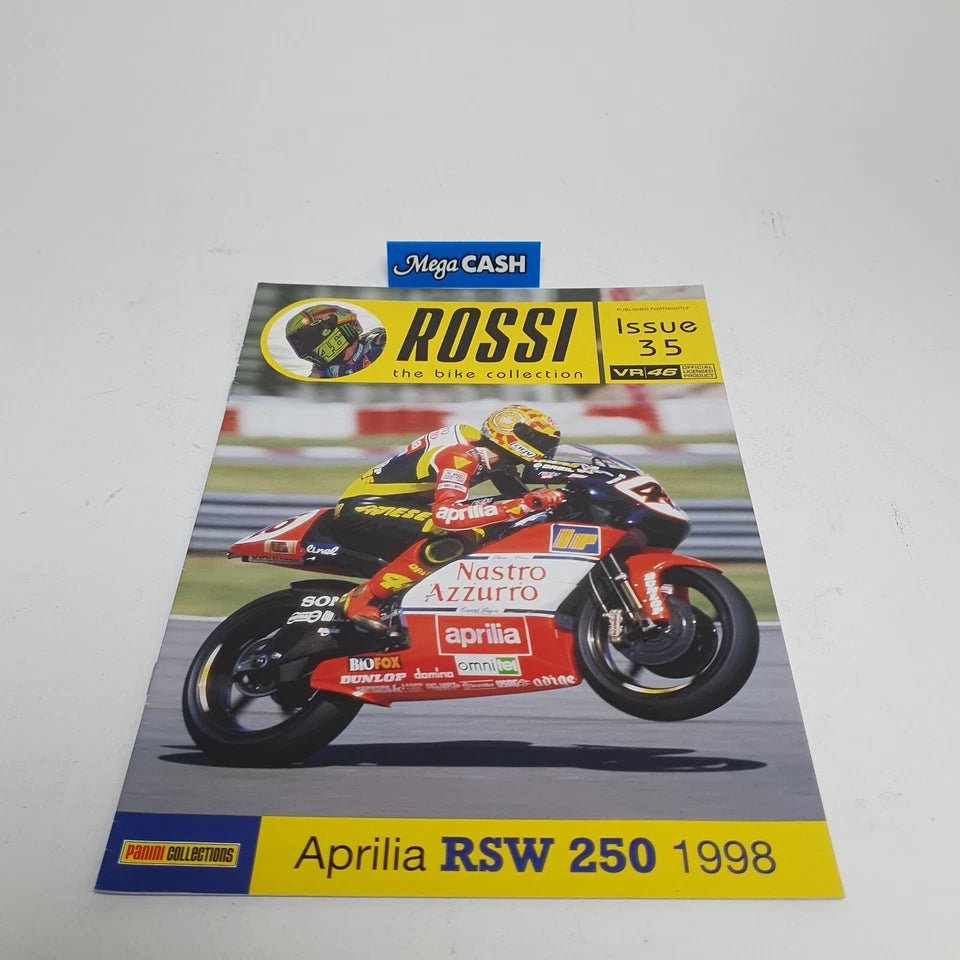 Panini Collectables - Rossi Bike Collection - No 35 - Aprilia RSW 250 1998 - Mega Cash Sydney