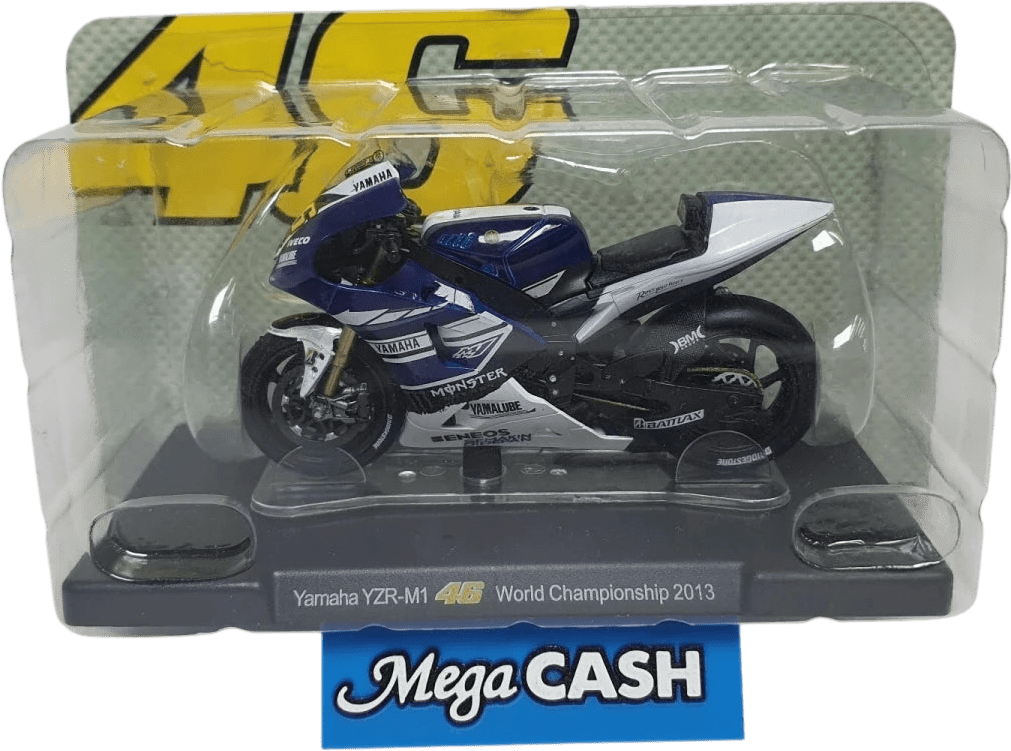 Panini - Rossi Bike Collection - No 01 - Yamaha YZR - M1 2013 - Bike Only - Mega Cash Sydney