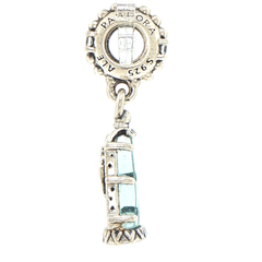 Panodra x Disney Beauty and the Beast Silver Enchanted Rose Charm 79004C01 - Mega Cash Sydney