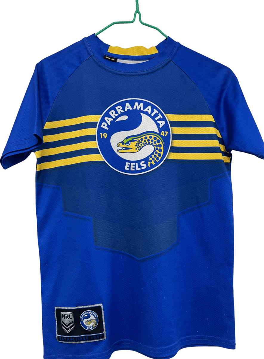 Parramatta Eels NRL Jersey - Kids Size 8 - Mega Cash Sydney