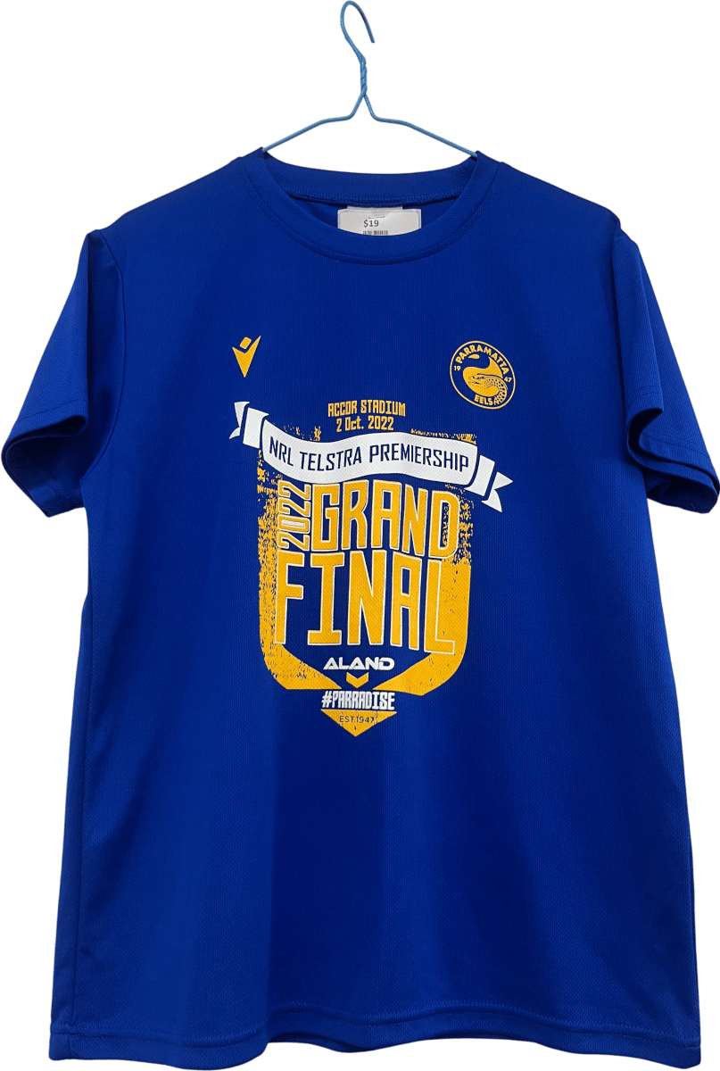 Parramatta Eels NRL Jersey - Youth Size 16 - Mega Cash Sydney