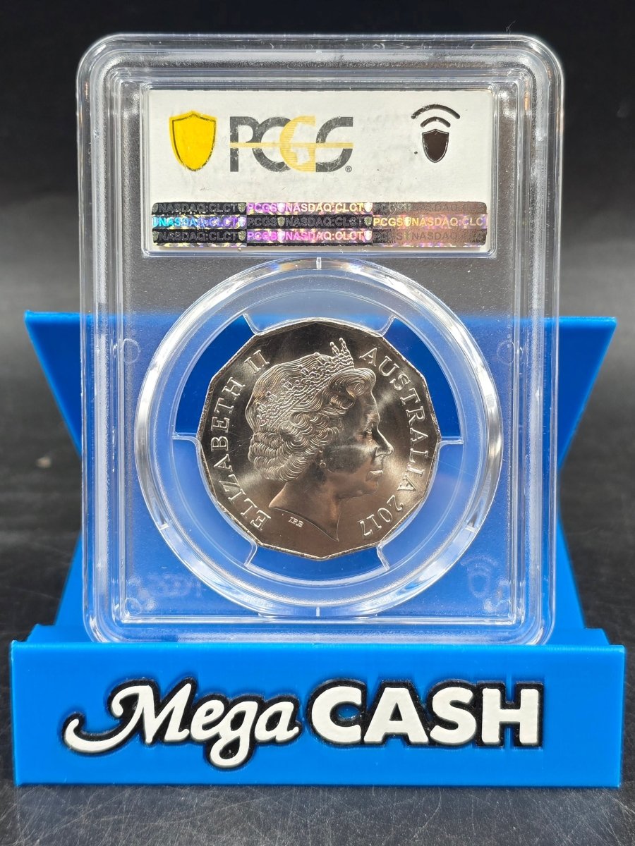 PCGS MS66 - 2017 MABO Pride 50c - Mega Cash Sydney