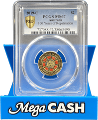 PCGS MS67 - 100 Years Of Repatriation $2 Coin - Mega Cash Sydney