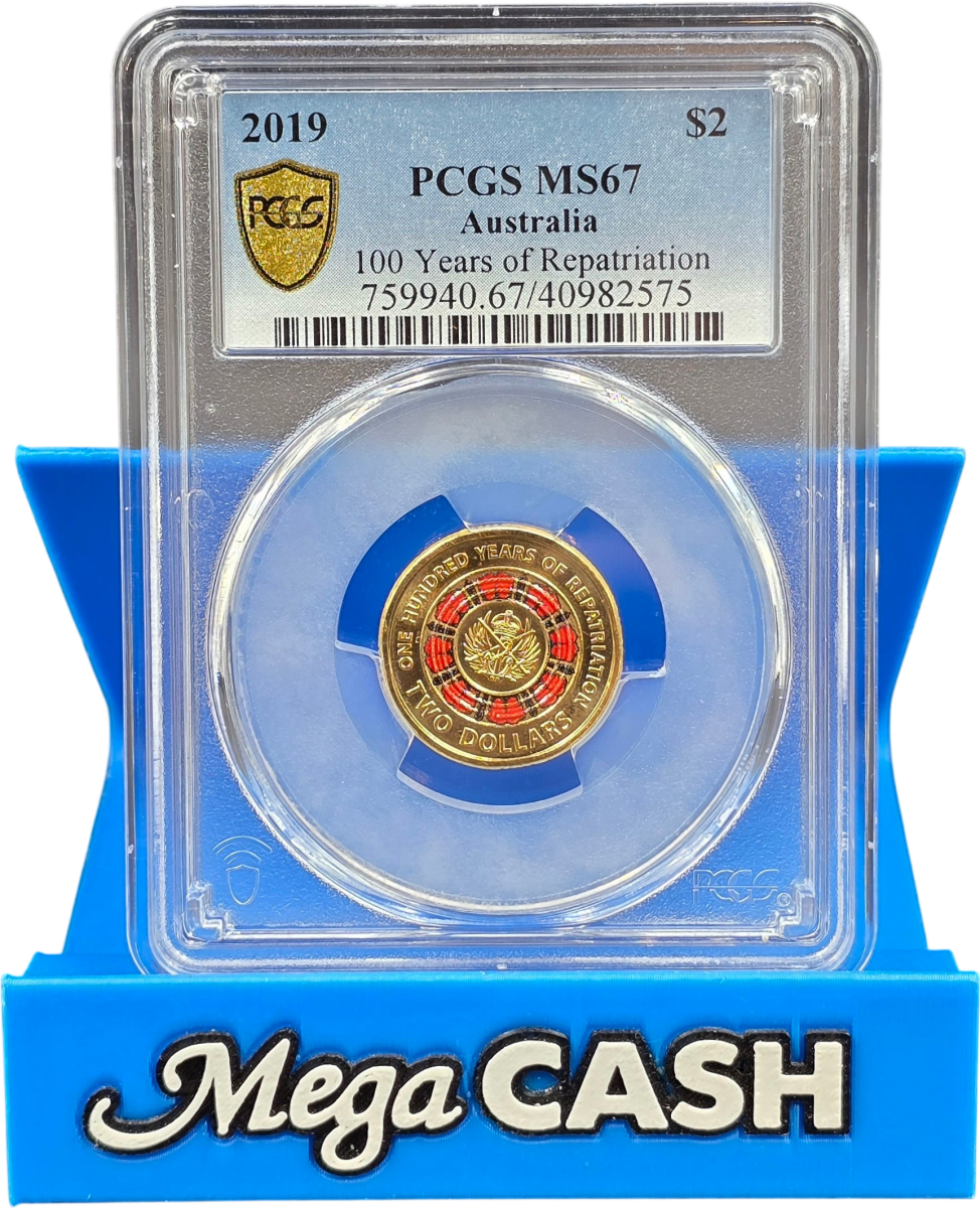 PCGS MS67 - 100 Years Of Repatriation $2 Coin - Mega Cash Sydney