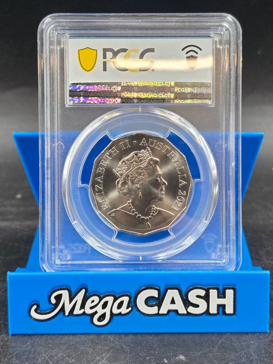 PCGS MS69 - 2021 Battle Of Nui Le 50c - Mega Cash Sydney