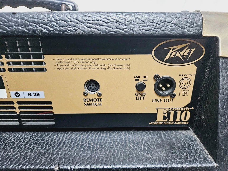 Peavey Ecoustic 110 Acoustic Guitar Amplifier *Channel 1 not working* - Mega Cash Sydney