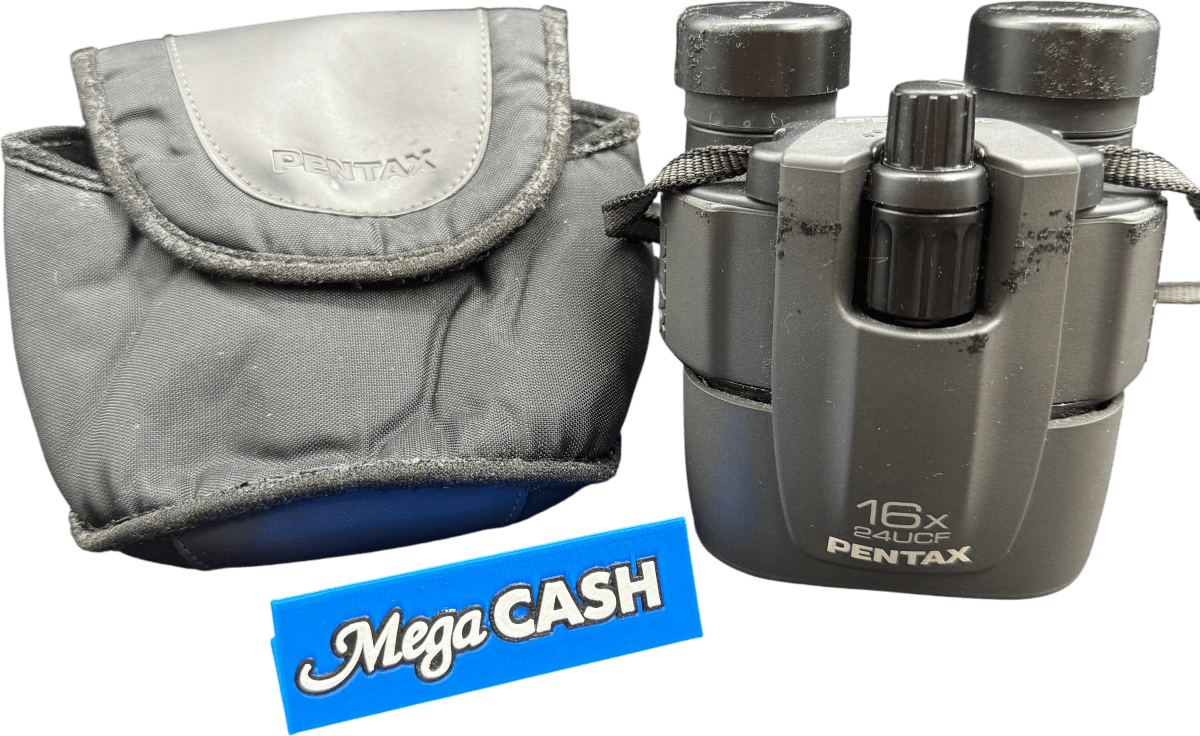 Pentax Binoculars In Own Pouch - Mega Cash Sydney