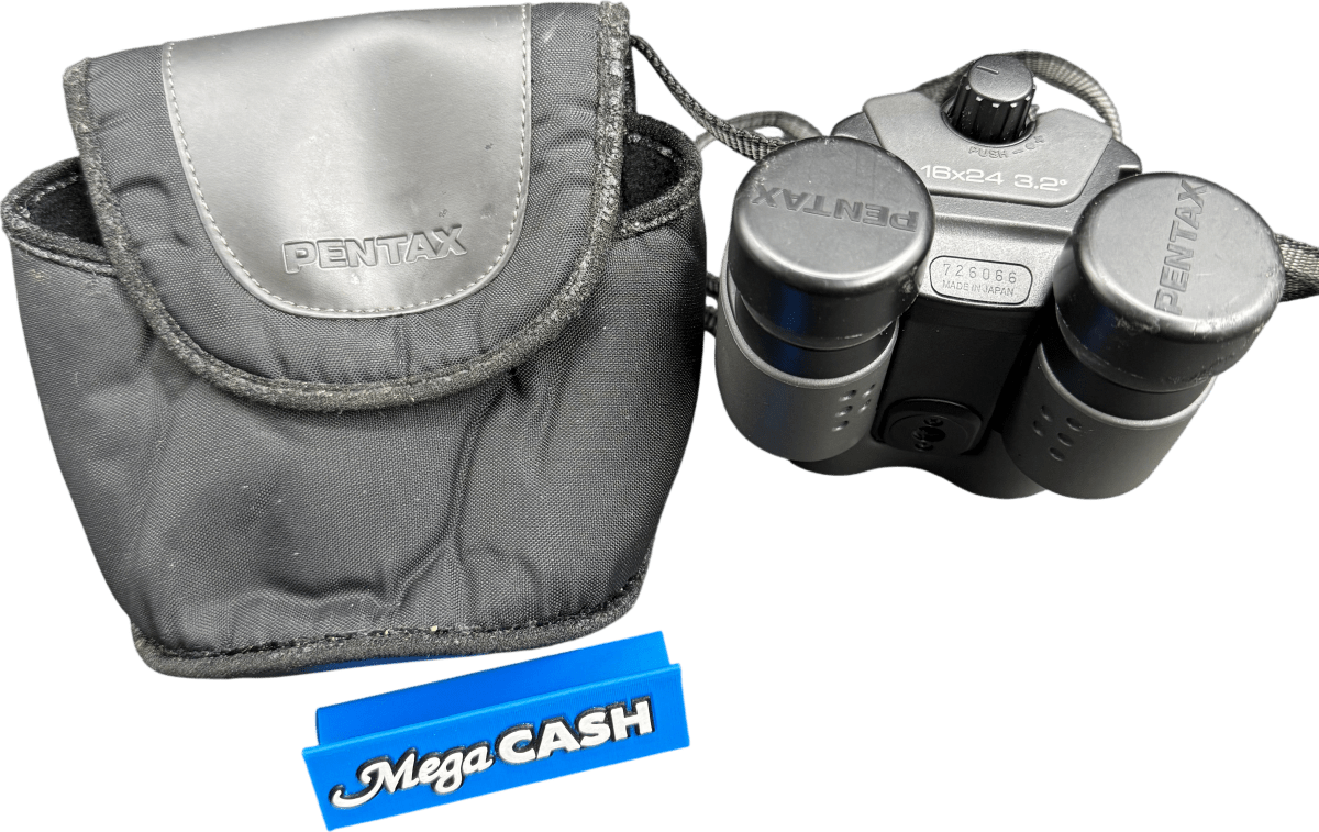 Pentax Binoculars In Own Pouch - Mega Cash Sydney