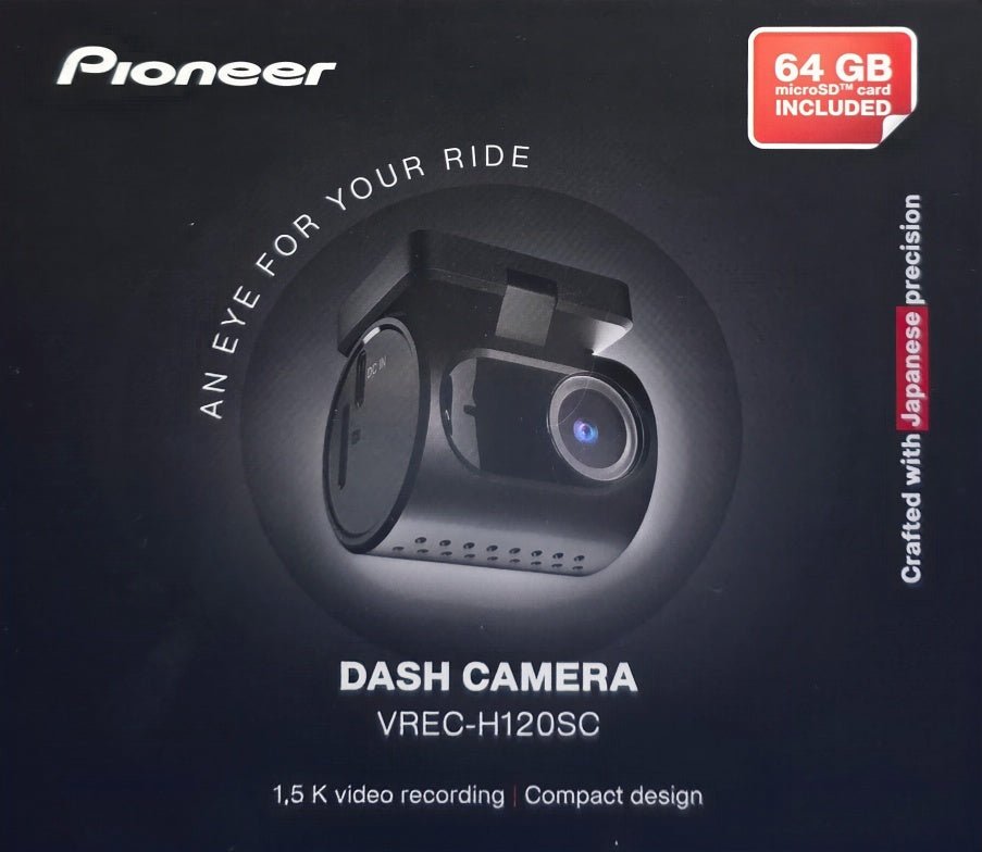 Pioneer Dash Camera VREC - H120SC in Box - Open Not Used - Mega Cash Sydney