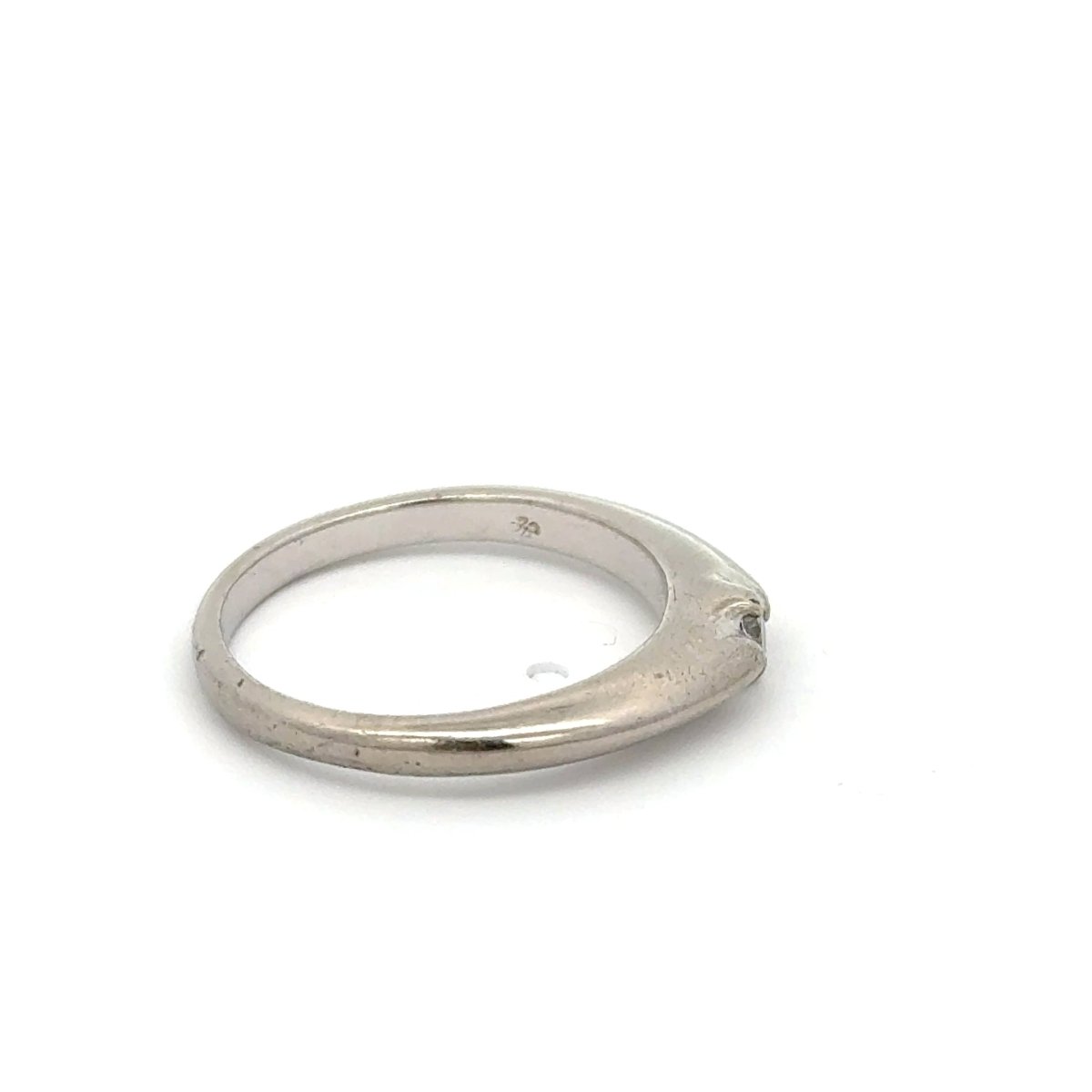 Platinum Minimalist Diamond Solitaire Ring - Mega Cash Sydney