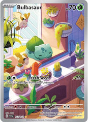 Pokémon 143/142 Bulbasaur (Illustration Rare), Stellar Crown - Mega Cash Sydney