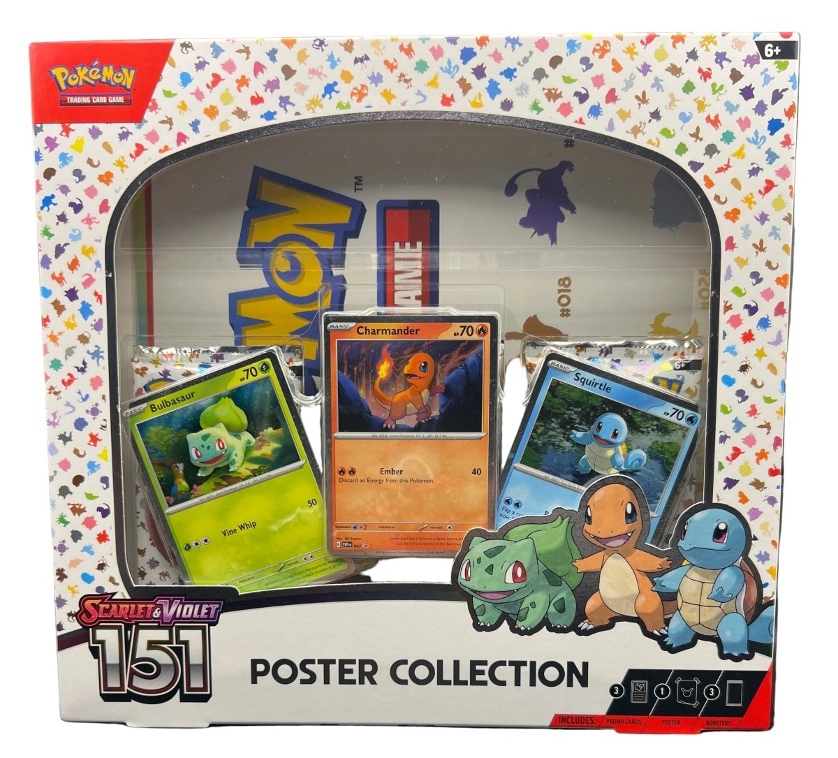 Pokemon -151 Poster Collection Box - Mega Cash Sydney