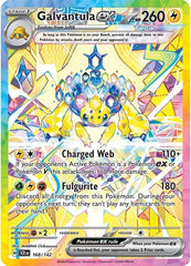 Pokémon 168/142 Galvantula ex (Special Illustration Rare), Stellar Crown - Mega Cash Sydney