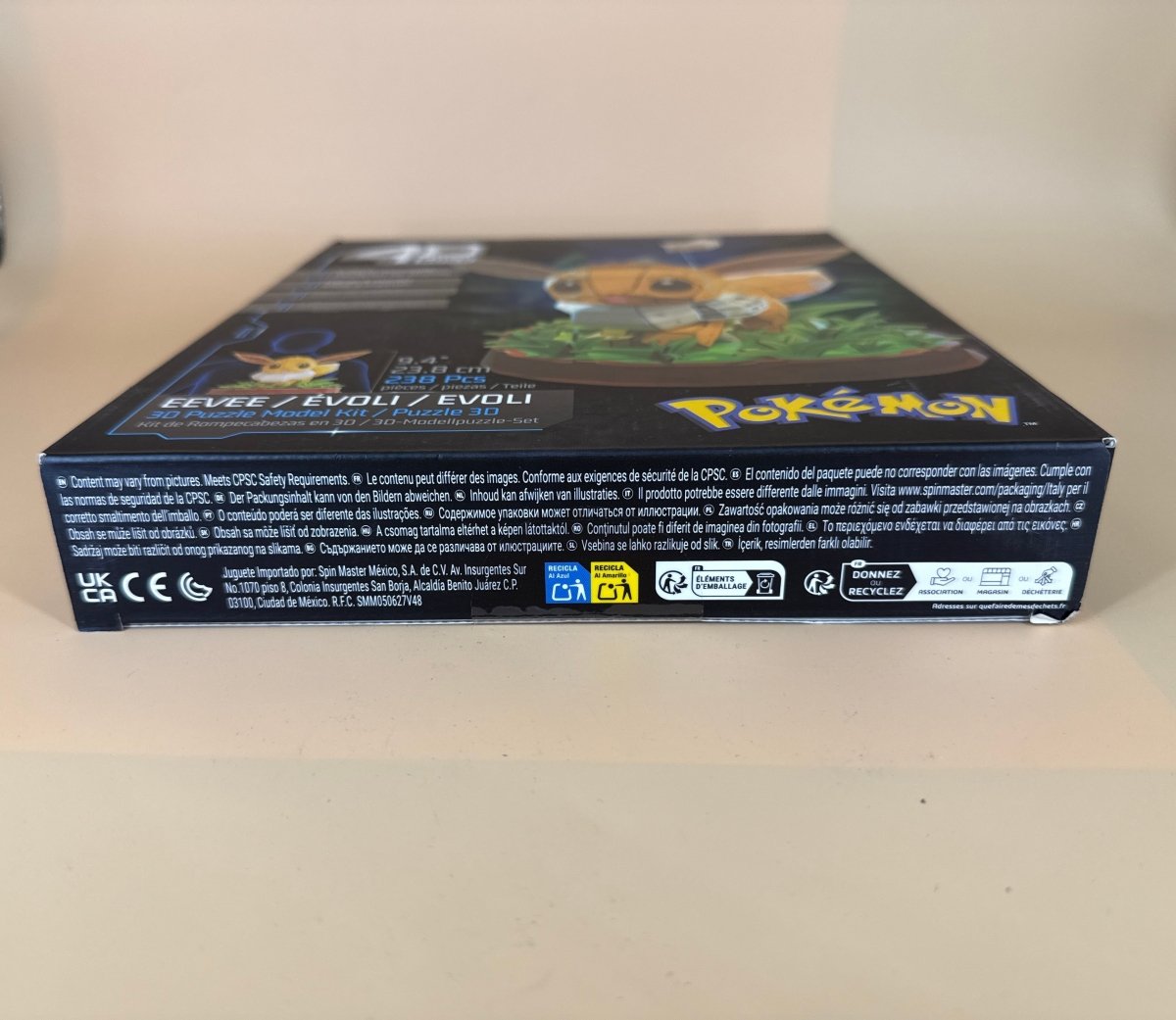 Pokémon - 4D Build Eevee 3D Puzzle model kit - Mega Cash Sydney
