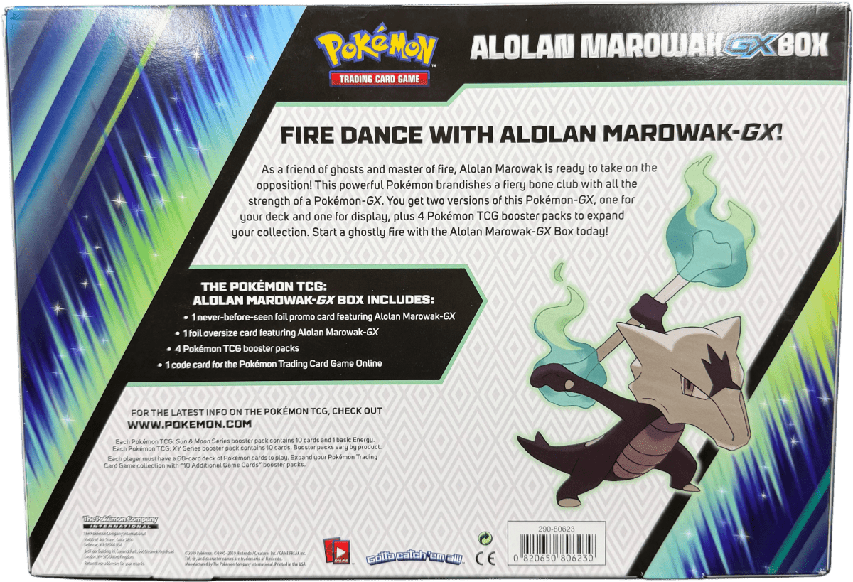 Pokémon - Alolan Marowak Gx Box - Mega Cash Sydney