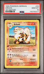 Pokemon - Arkani 1st edition 23/102 PSA 10 - Mega Cash Sydney