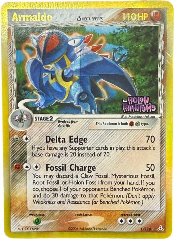 Pokémon - Armaldo 1/110 Reverse Holo - Mega Cash Sydney