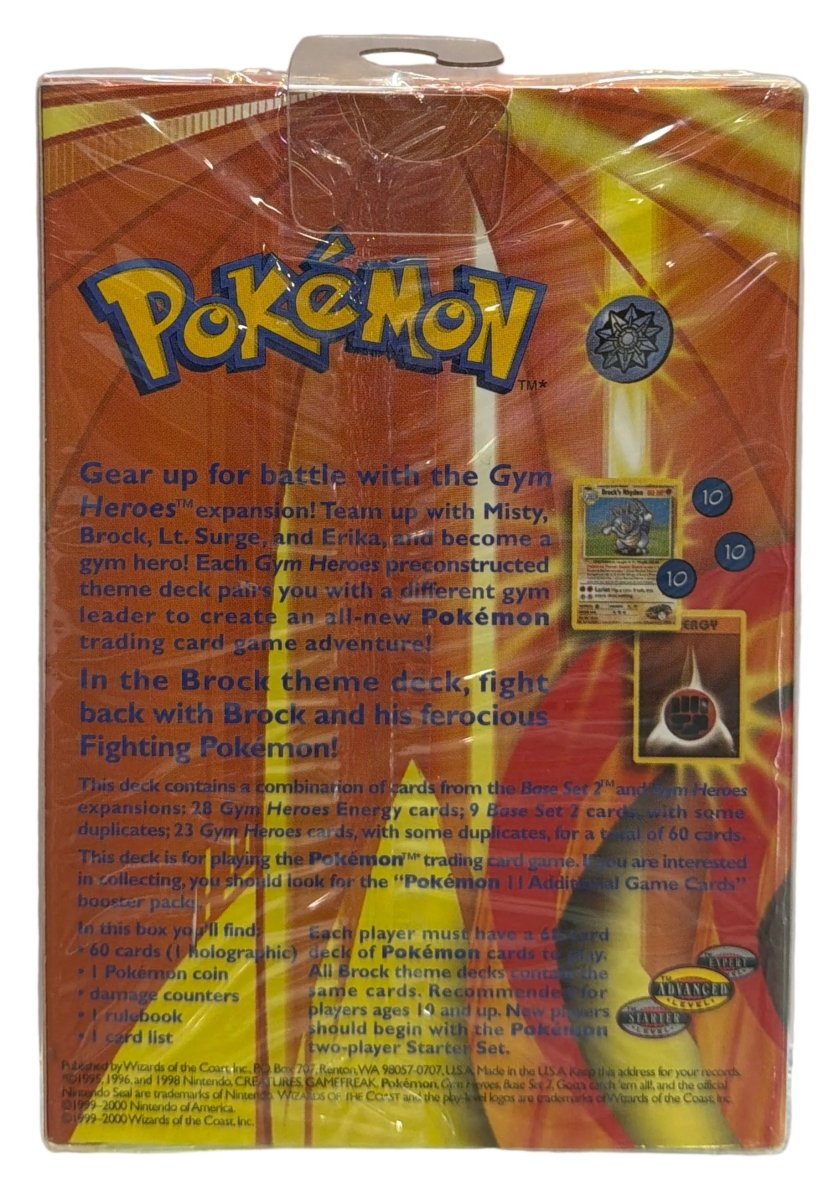 Pokemon - Brock Theme Deck - Mega Cash Sydney