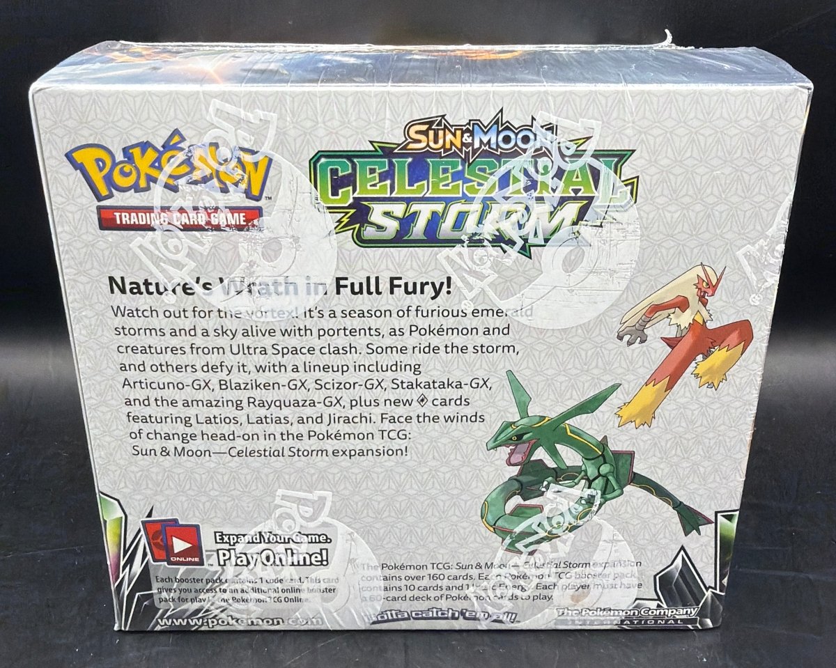 pokemon sun and moon celestial storm booster pack Pokemon- Celestial Storm booster Box -Sun & Moon