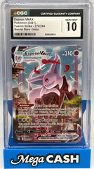 Pokémon - CGC 10 Espeon Vmax 270/264 Fusion Strike - Mega Cash Sydney