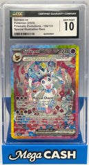 Pokémon - CGC 10 Sylveon Ex 156/131 Prismatic Evolutions - Mega Cash Sydney