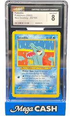 Pokémon - CGC 8 Totodile 85/105 Neo Destiny - Mega Cash Sydney