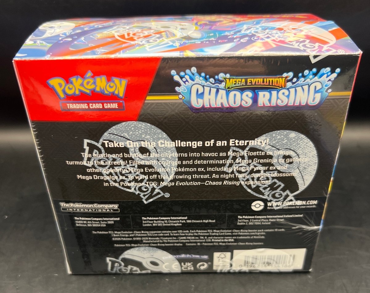 Pokemon Chaos Rising Booster Box - Mega Cash Sydney