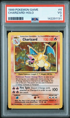 Pokemon- Charizard 4/102 PSA 3 - Mega Cash Sydney