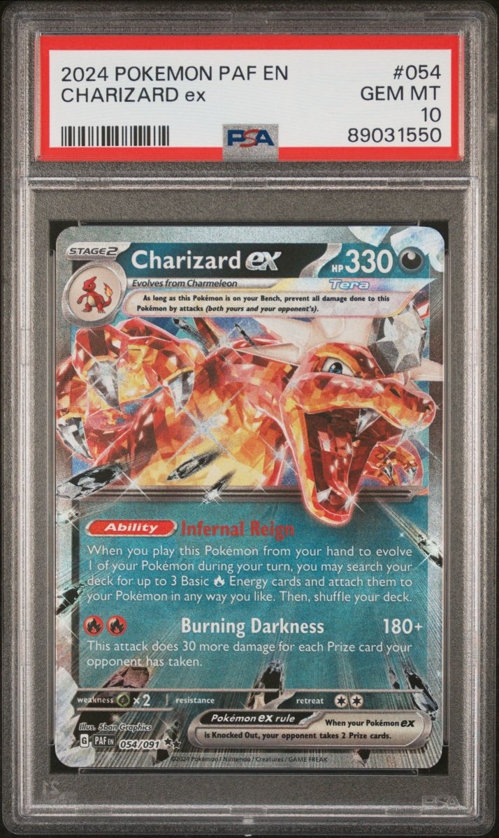 Pokemon - Charizard EX 054/091 PSA 10 - Mega Cash Sydney