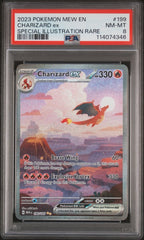Pokémon - Charizard Ex 199/165 PSA 8 - Mega Cash Sydney