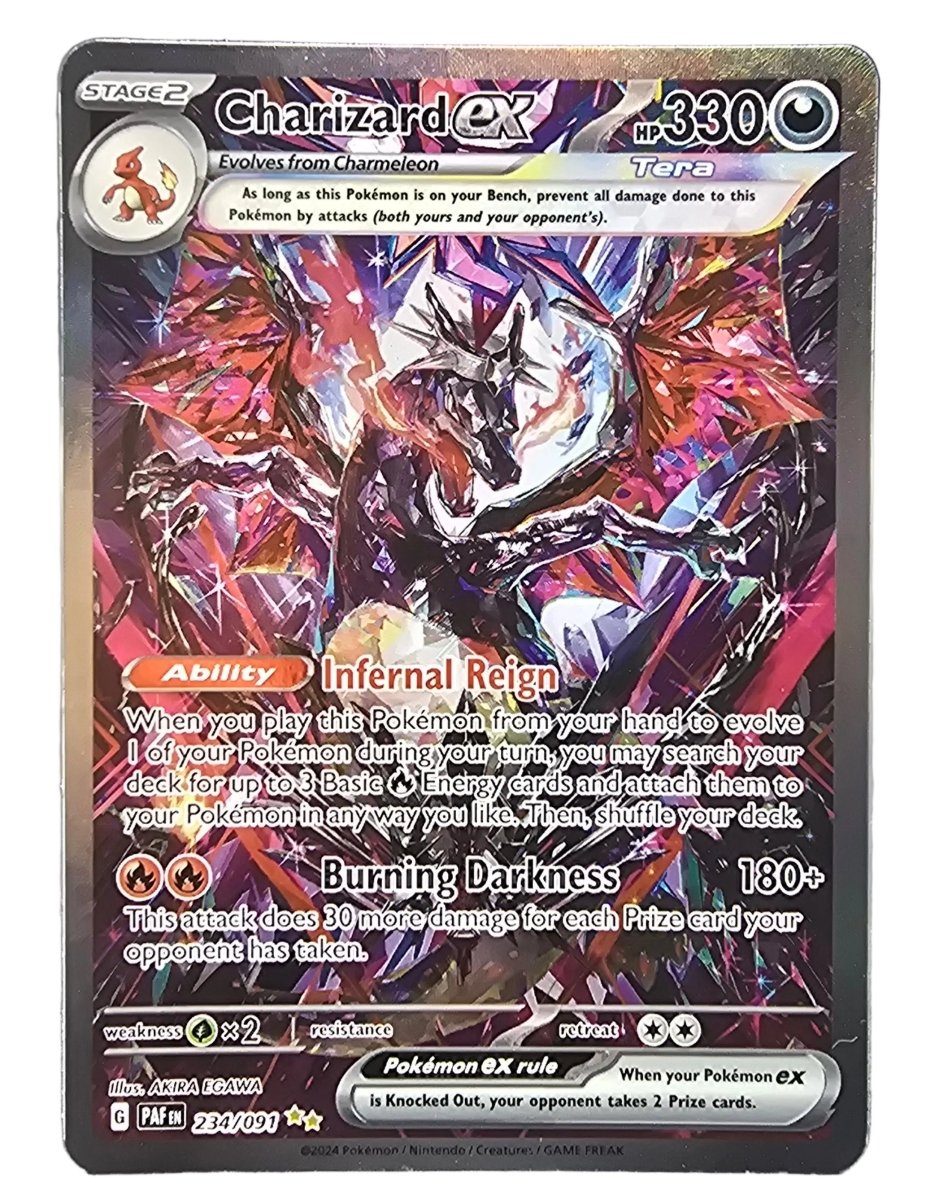 Pokémon - Charizard ex - 234/091 - Paldean Fates - Mega Cash Sydney