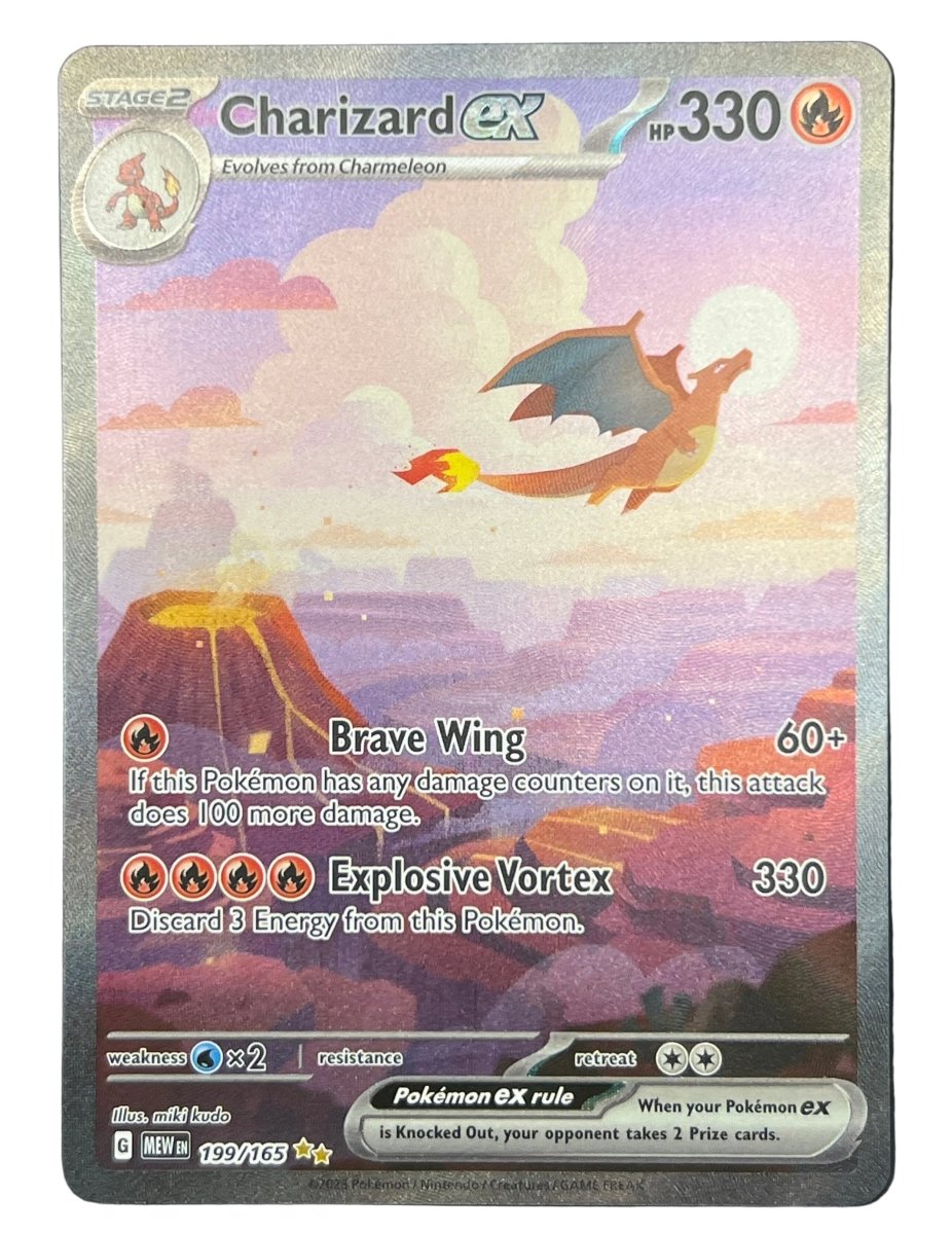 Pokemon - Charizard EX Special Illustration Rare - 151 - 199/165 - Mega Cash Sydney