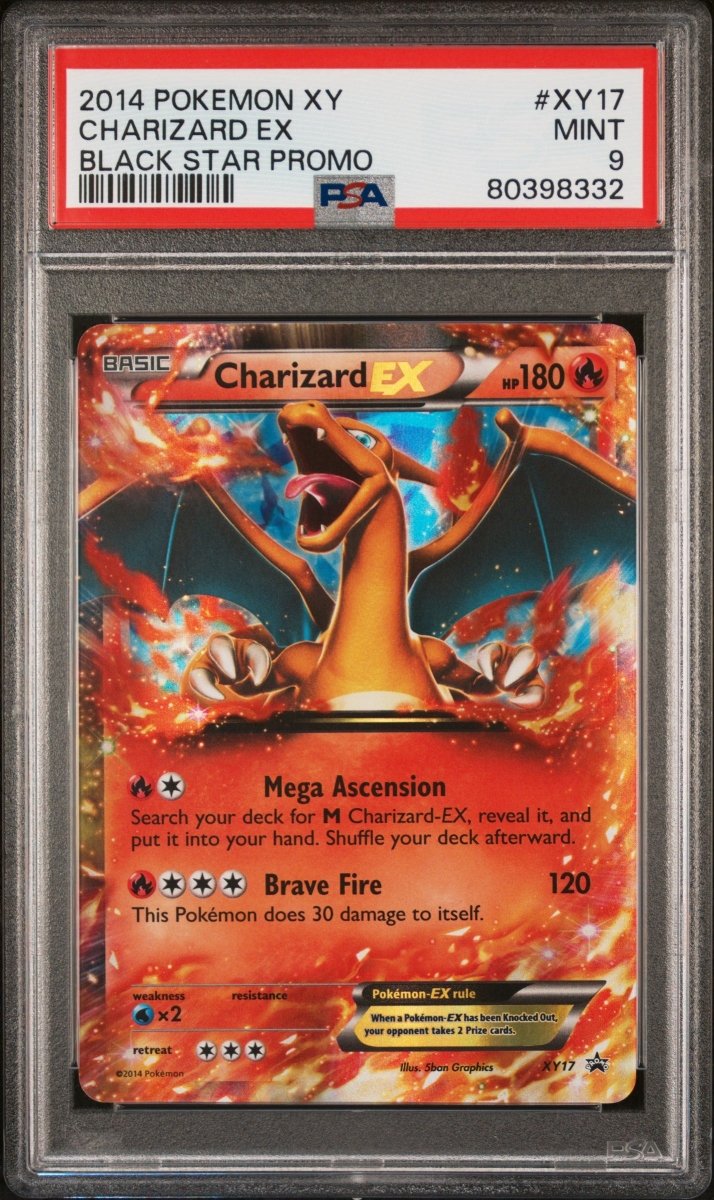 Pokémon - Charizard Ex XY17 Promo PSA 9 - Mega Cash Sydney