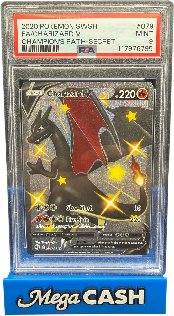Pokémon - Charizard V 079/073 PSA 9 - Mega Cash Sydney