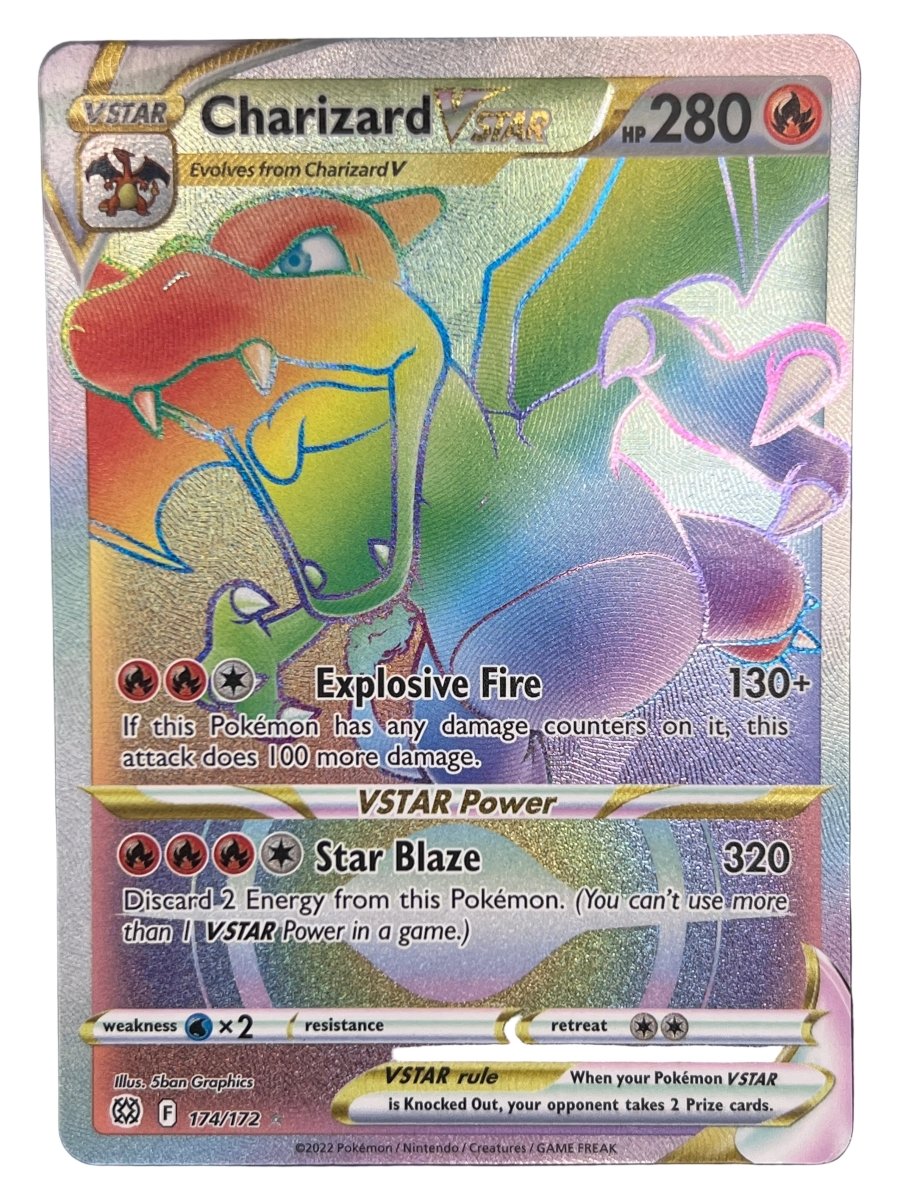 Pokémon - Charizard Vstar 174/172 Brilliant Stars - Mega Cash Sydney