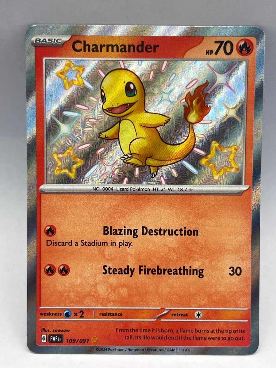 Pokémon - Charmander 109/091 Paldean Fates - Mega Cash Sydney