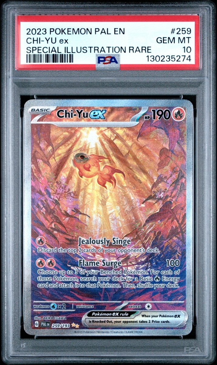 Pokémon - Chi - Yu - 259/153 - PSA 10 - Paldea Evolved - Mega Cash Sydney
