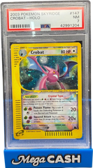 Pokémon - Crobat Holo 147/144 PSA 7 Skyridge - Mega Cash Sydney
