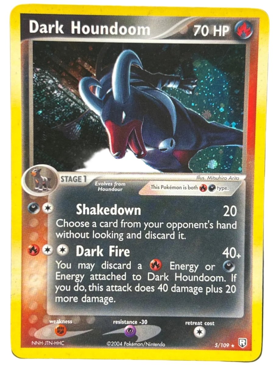 Pokémon - Dark Houndoom Holo 5/109 Ex Team Rocket Returns - Mega Cash Sydney