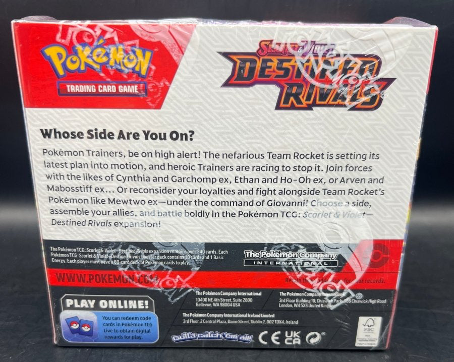 Pokémon Destined Rivals Booster Box - Mega Cash Sydney